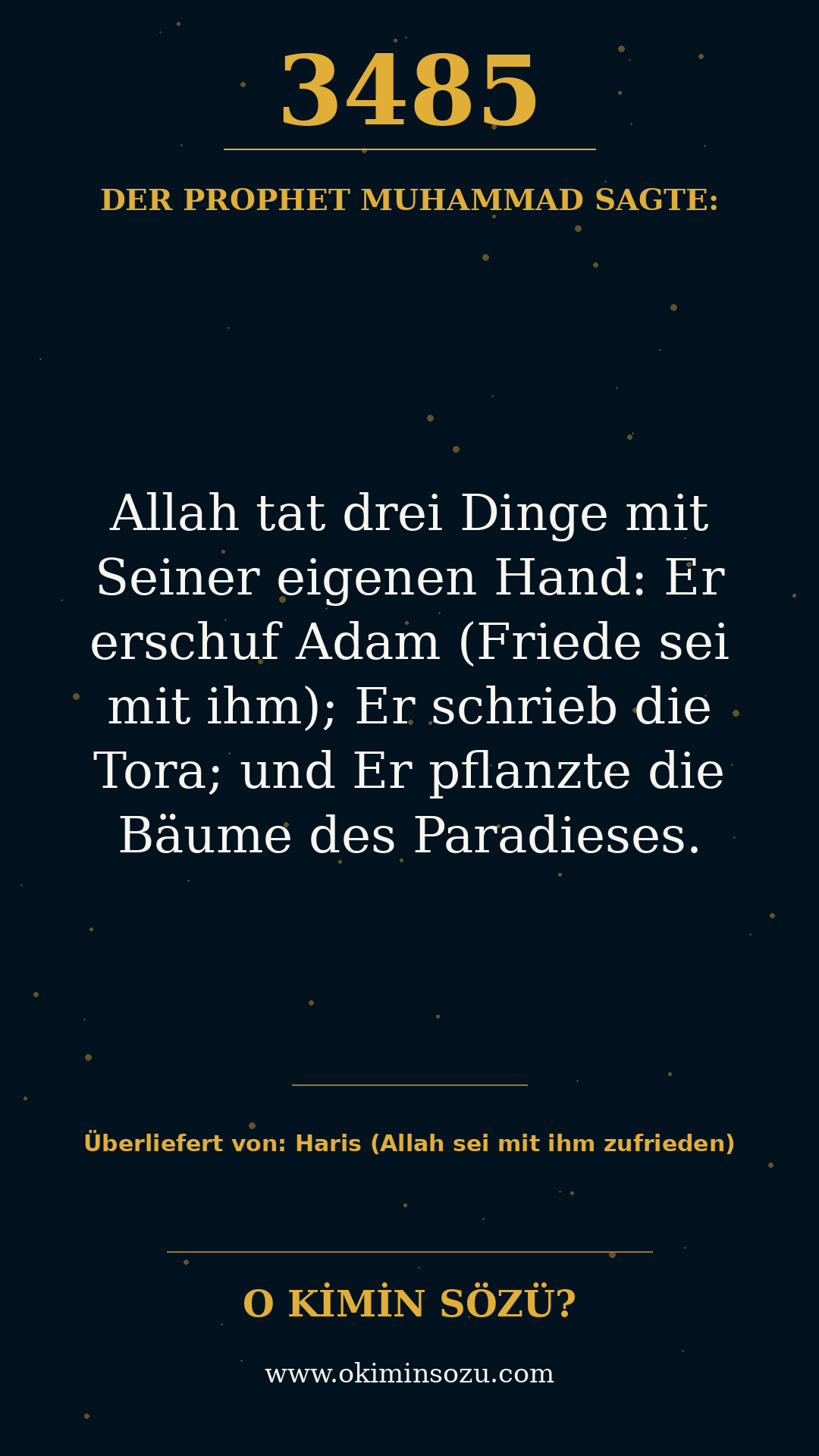 hadith 3485