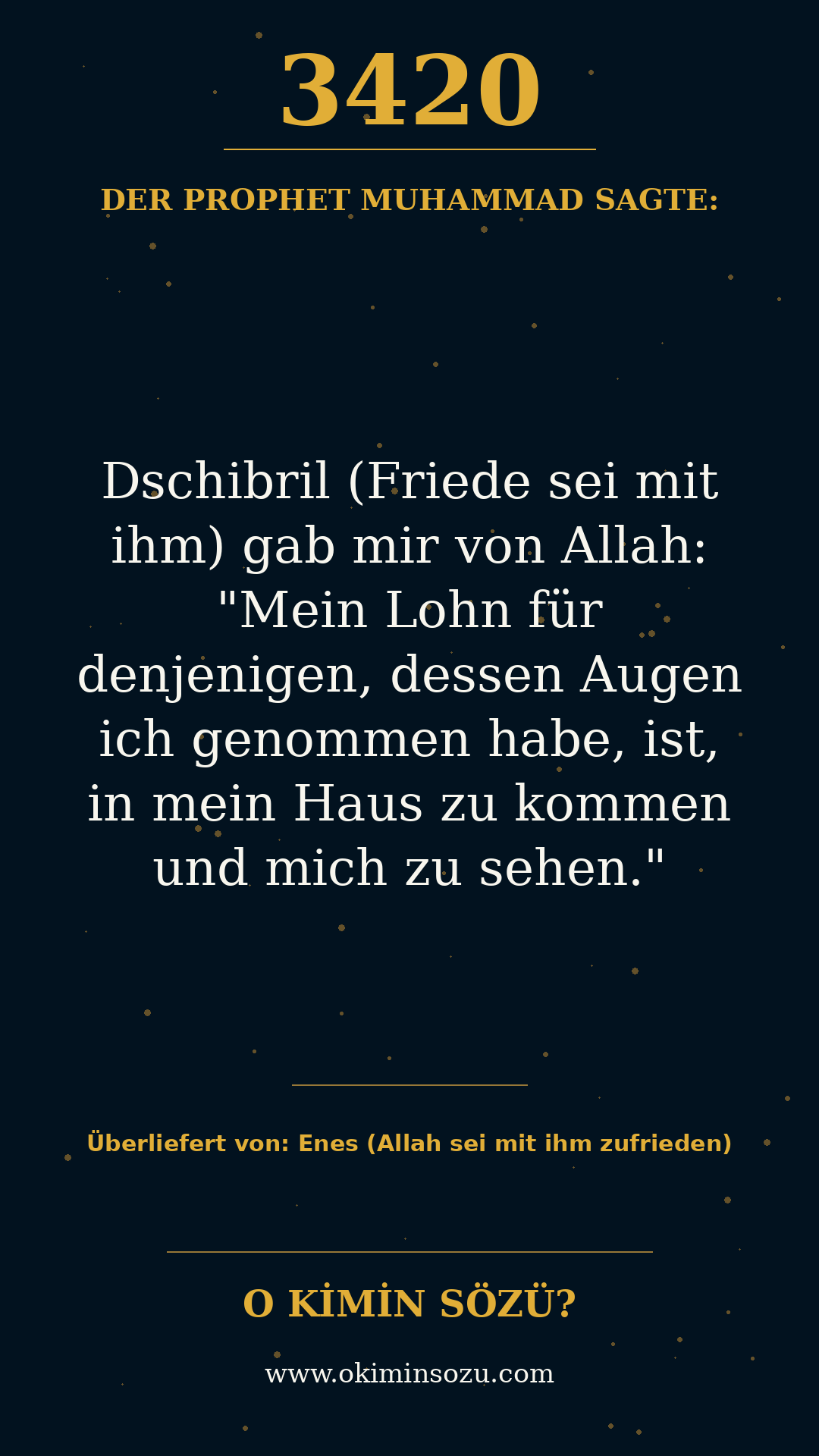 hadith 3420