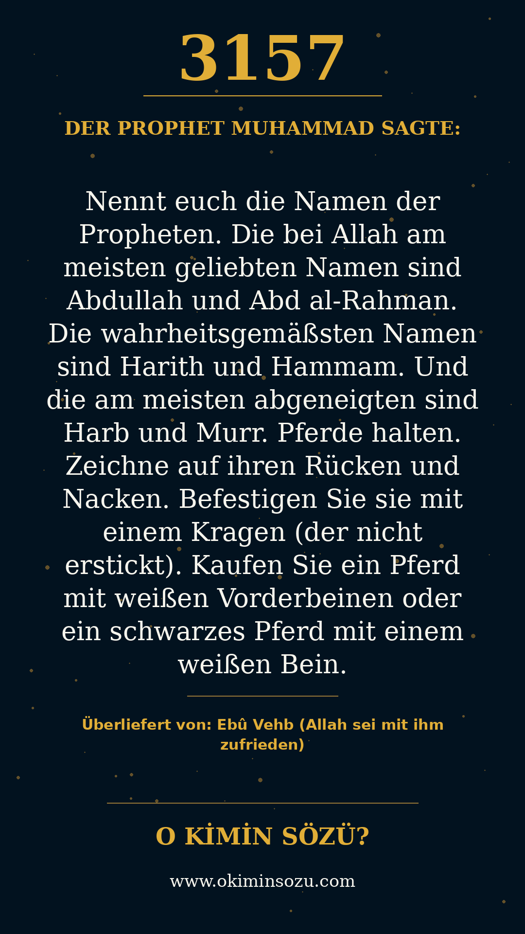 hadith 3157