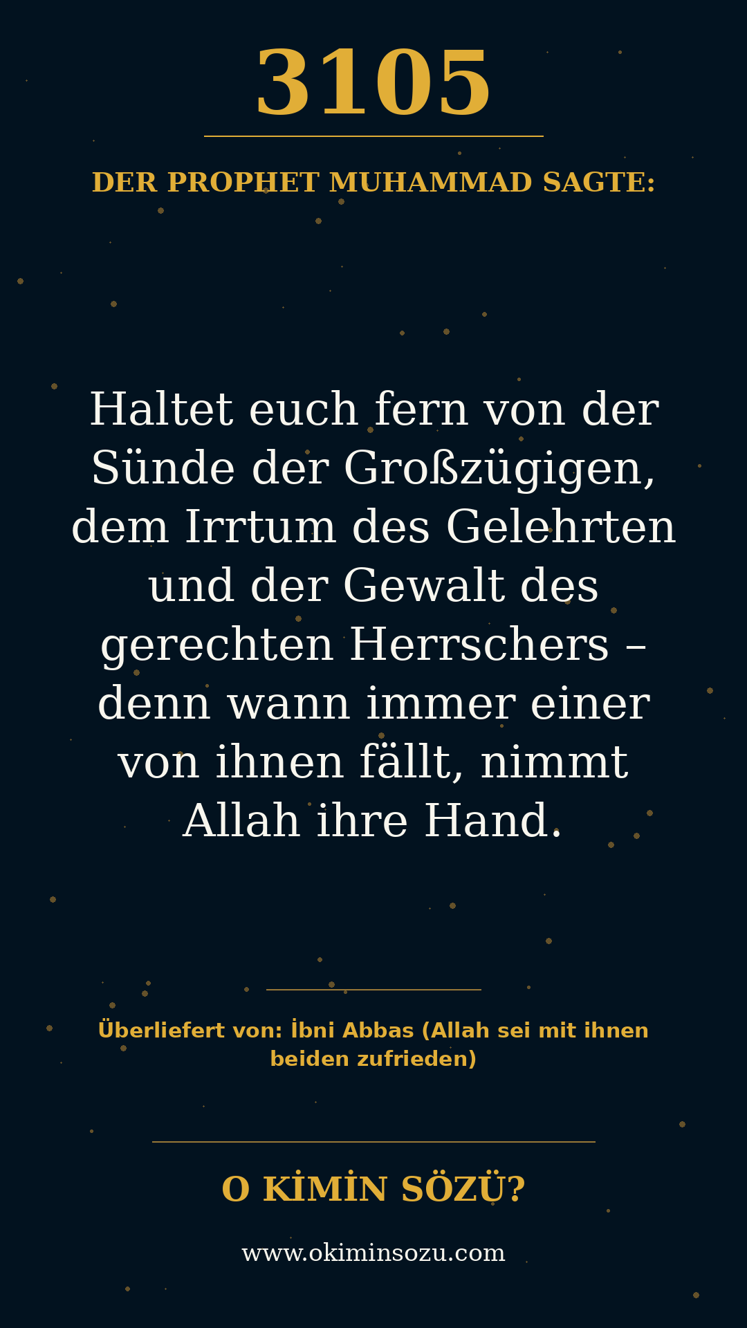 hadith 3105