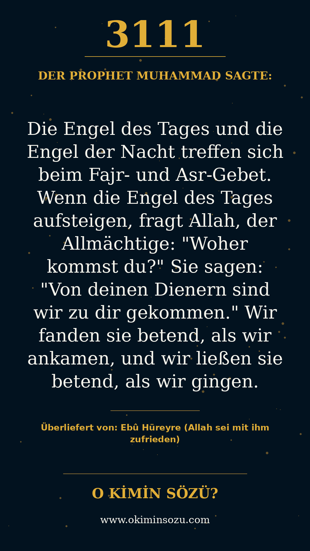 hadith 3111
