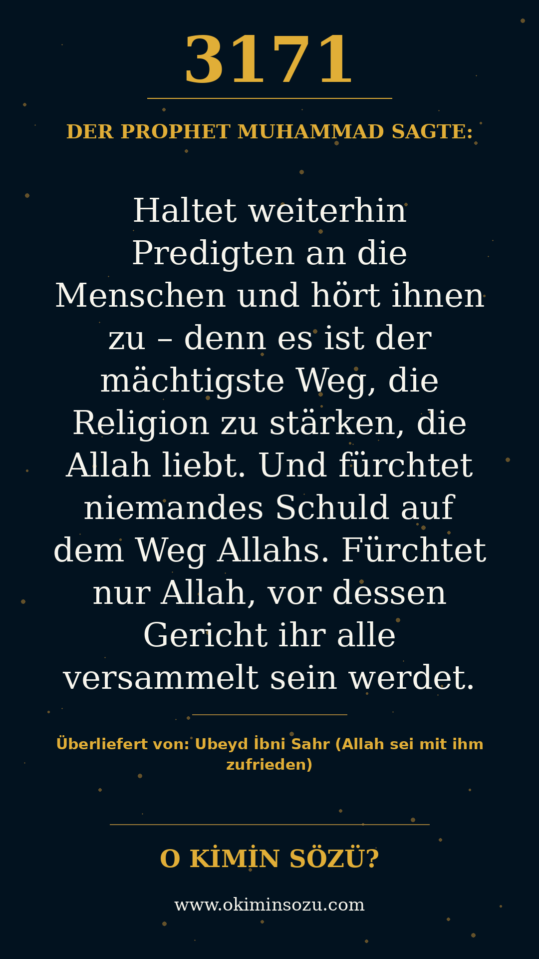 hadith 3171
