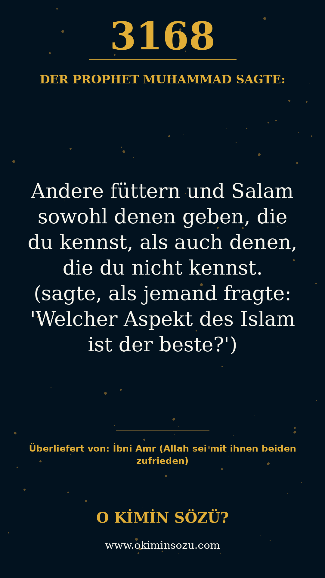 hadith 3168