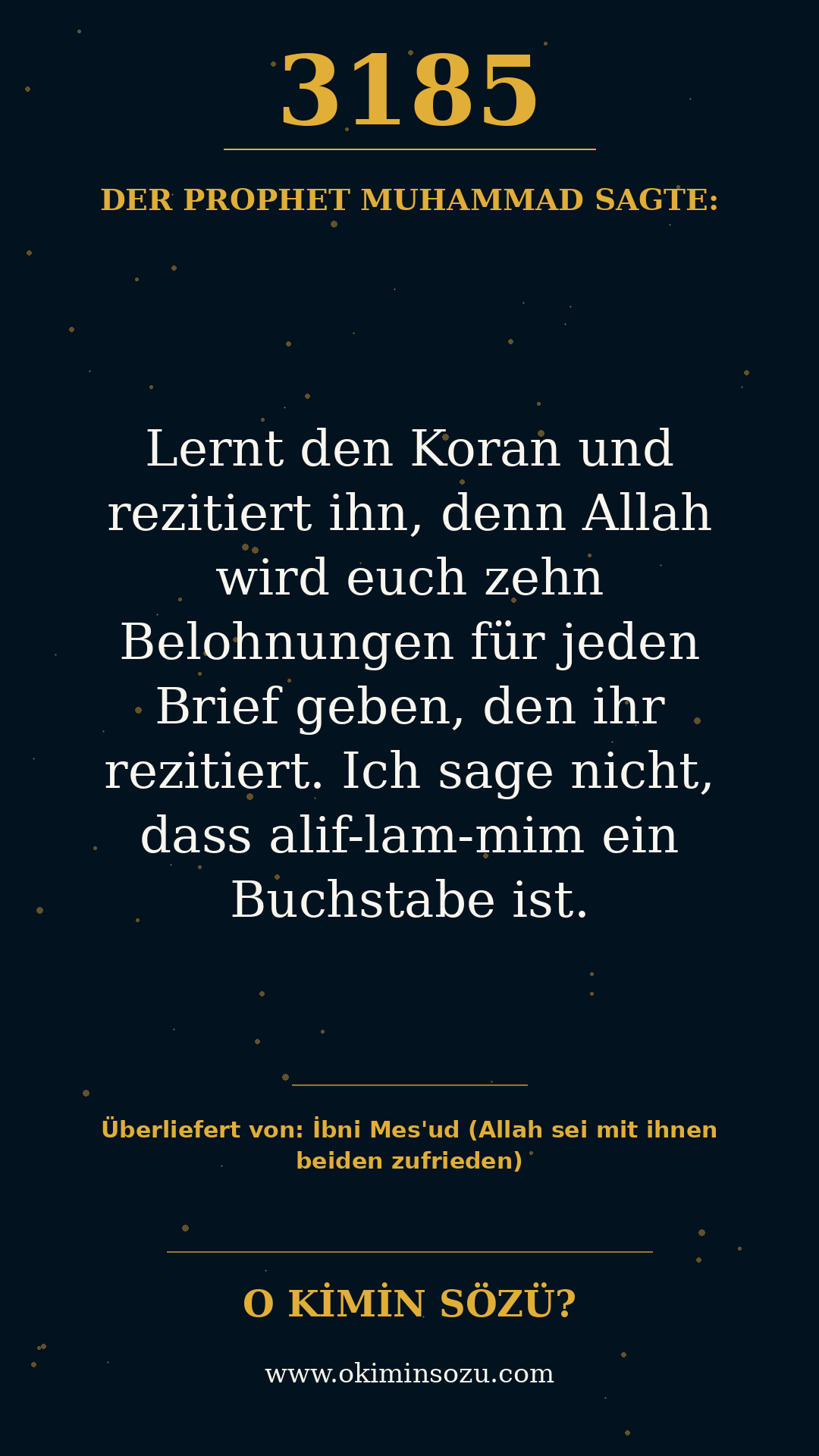 hadith 3185