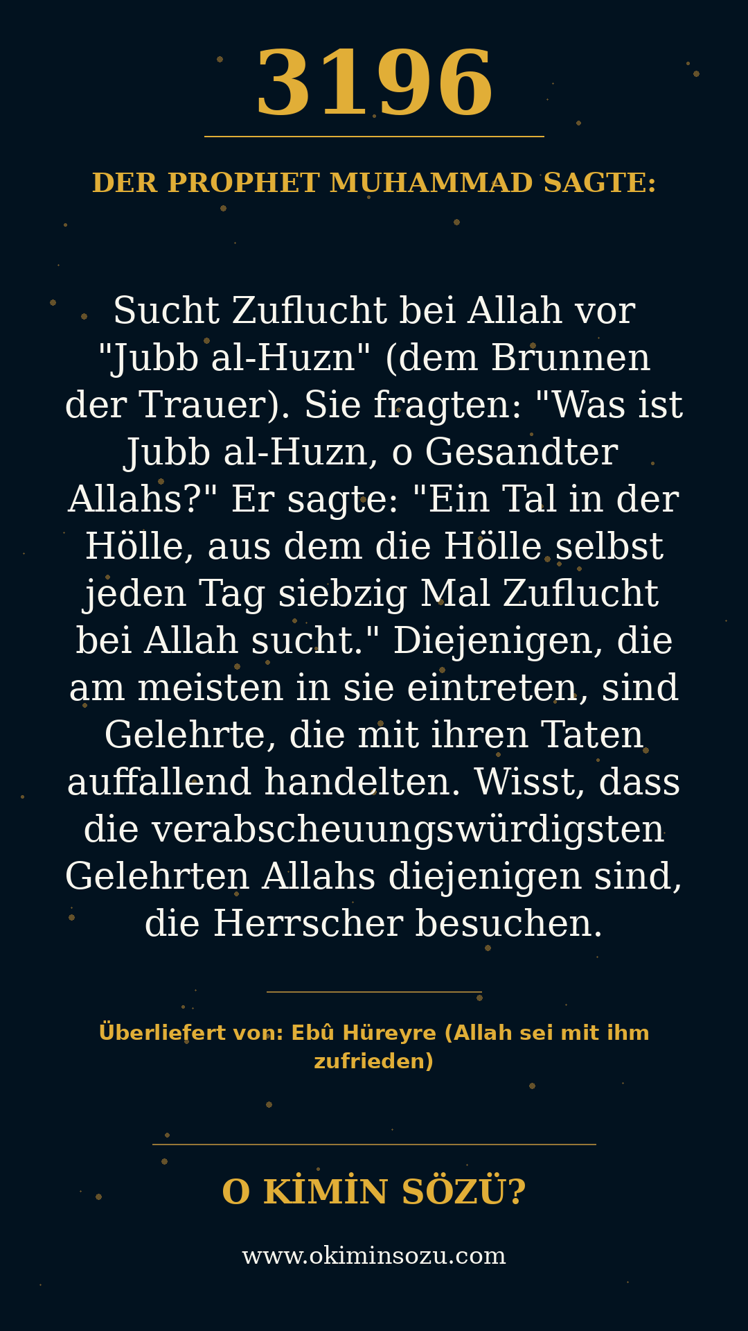 hadith 3196