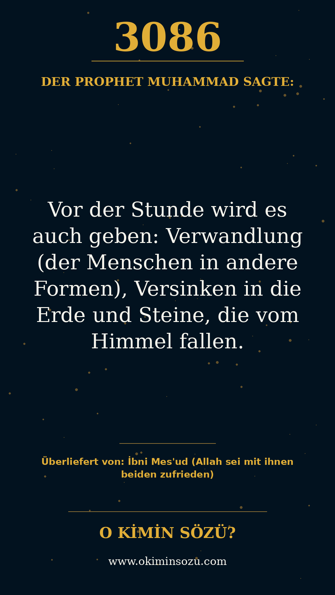 hadith 3086