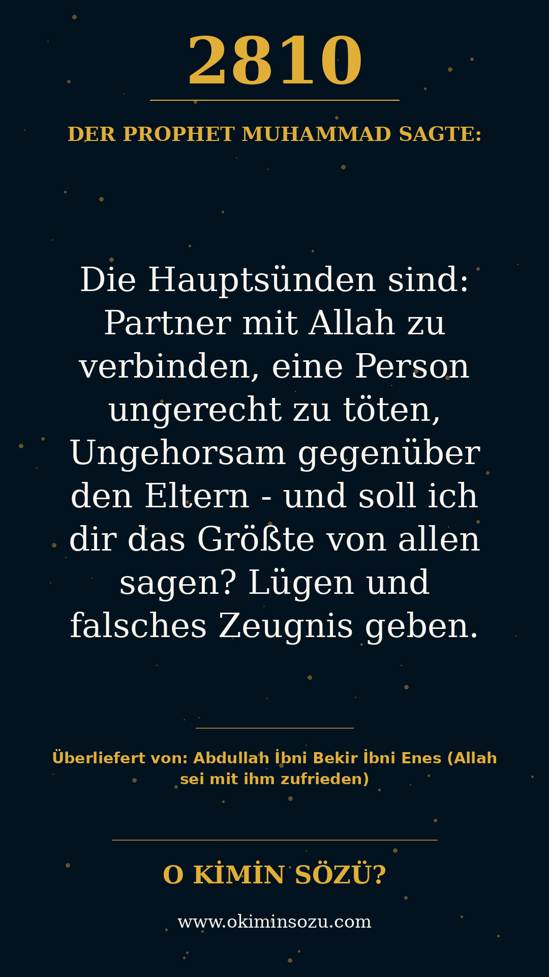 hadith 2810