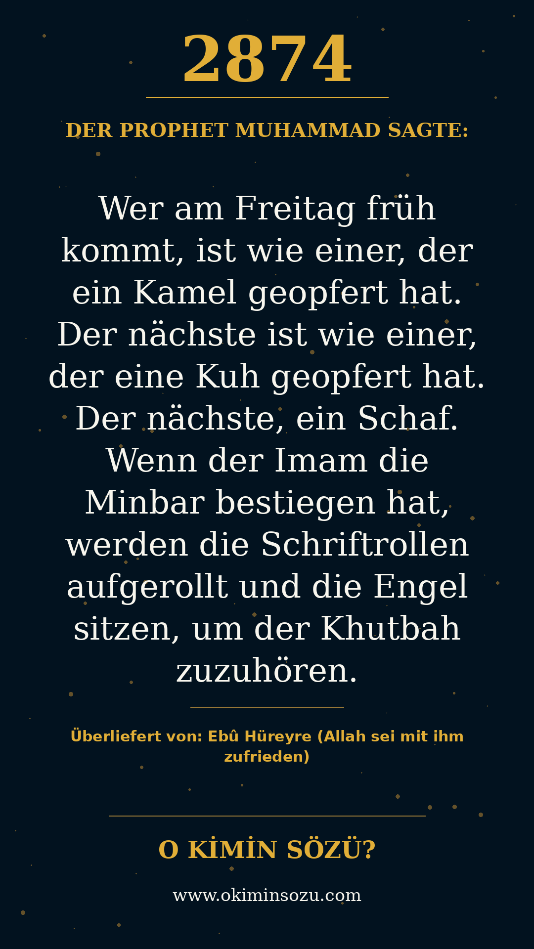 hadith 2874