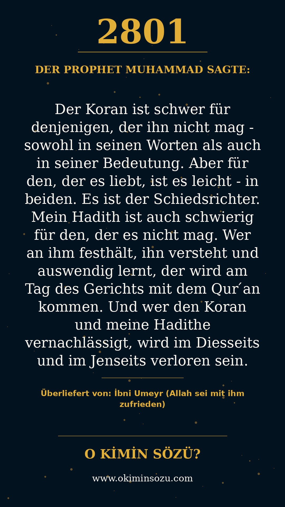 hadith 2801