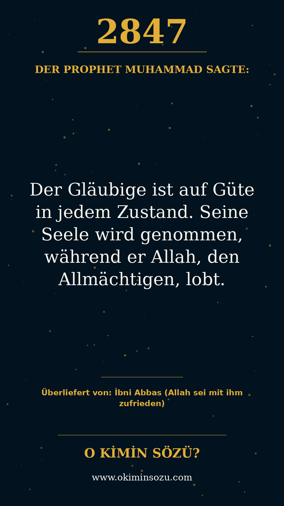 hadith 2847