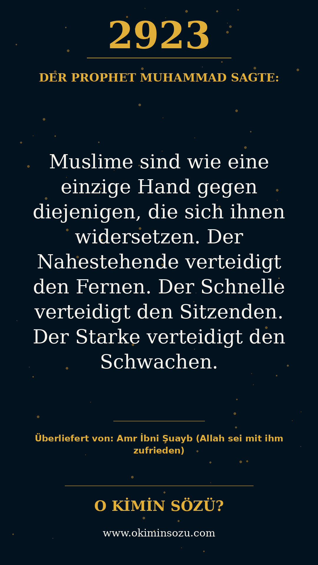 hadith 2923