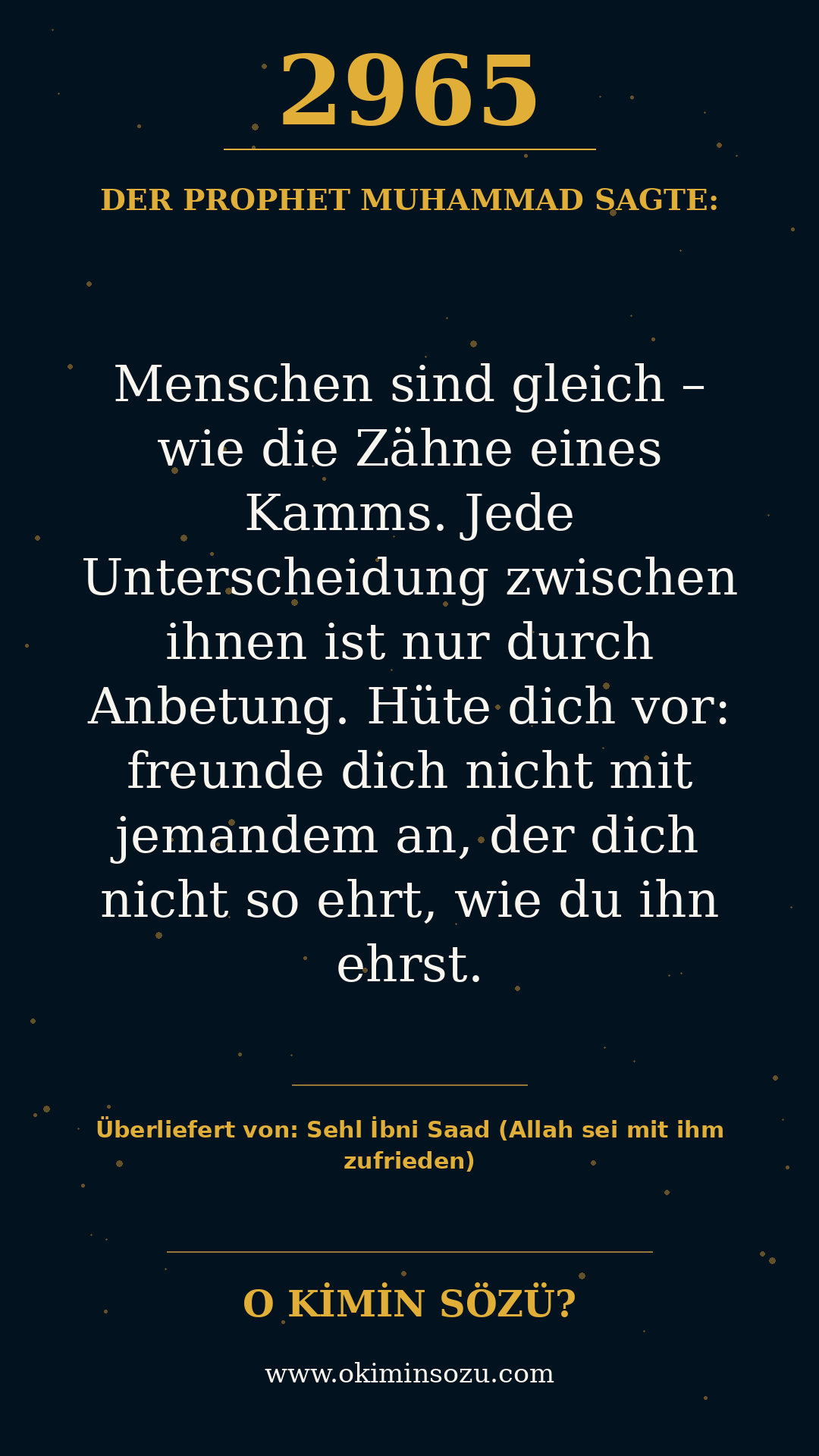 hadith 2965