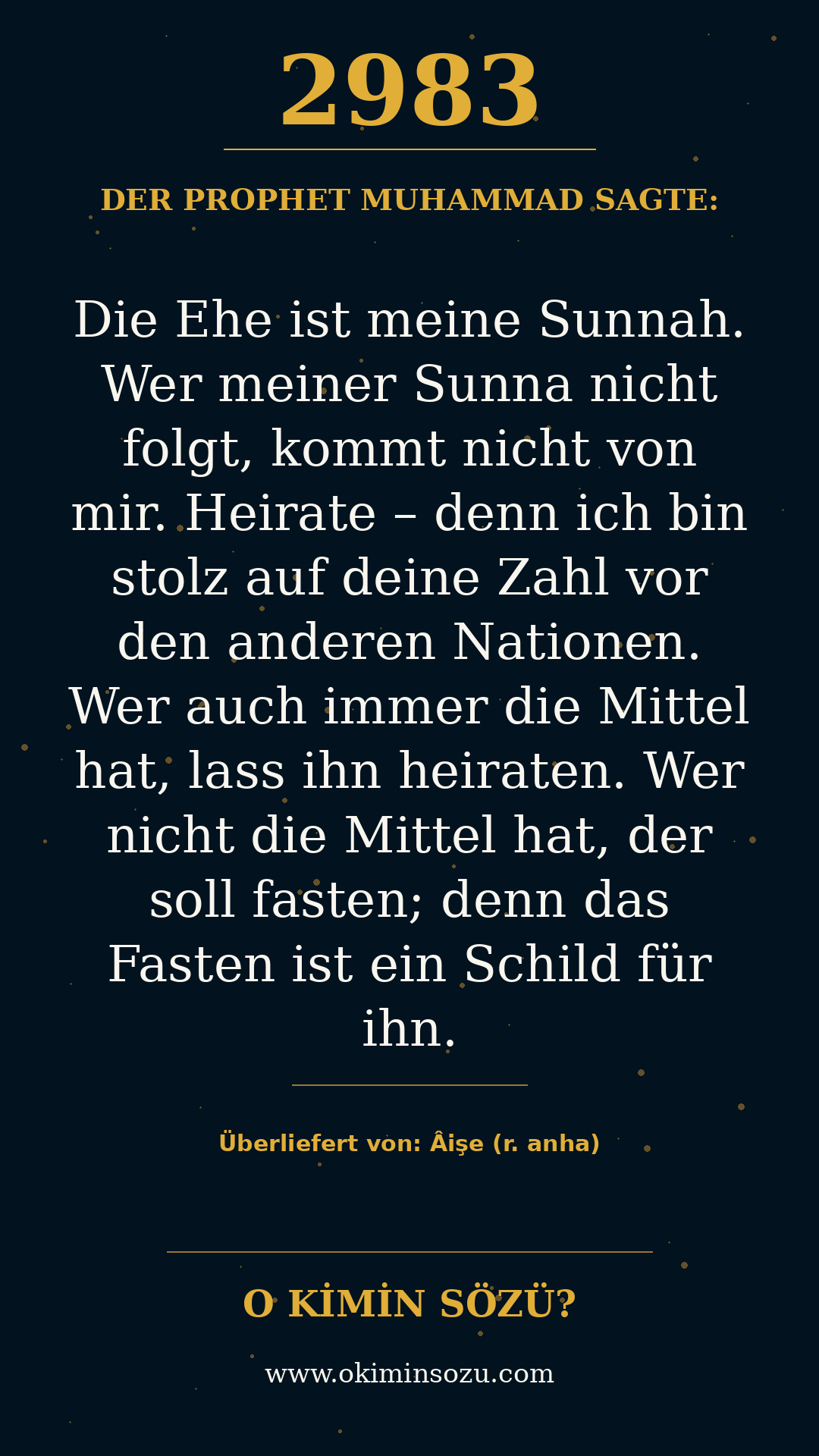 hadith 2983