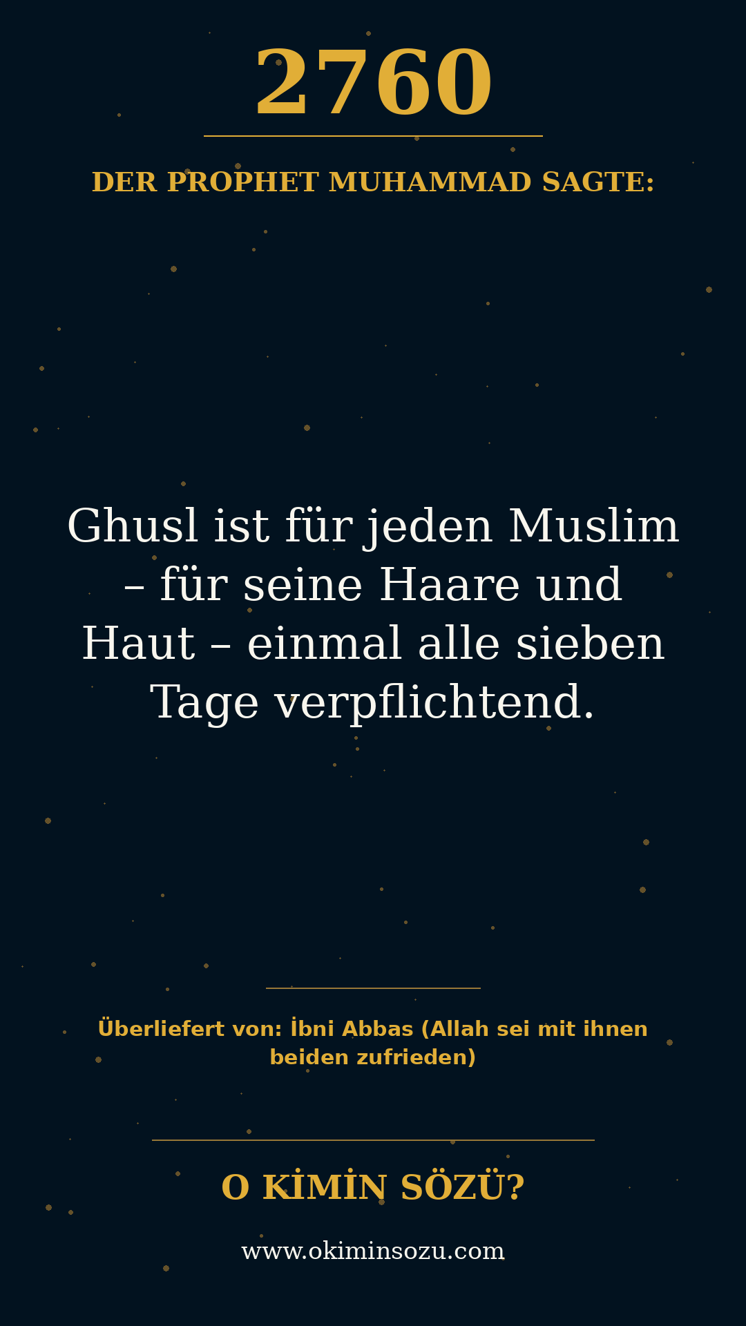 hadith 2760