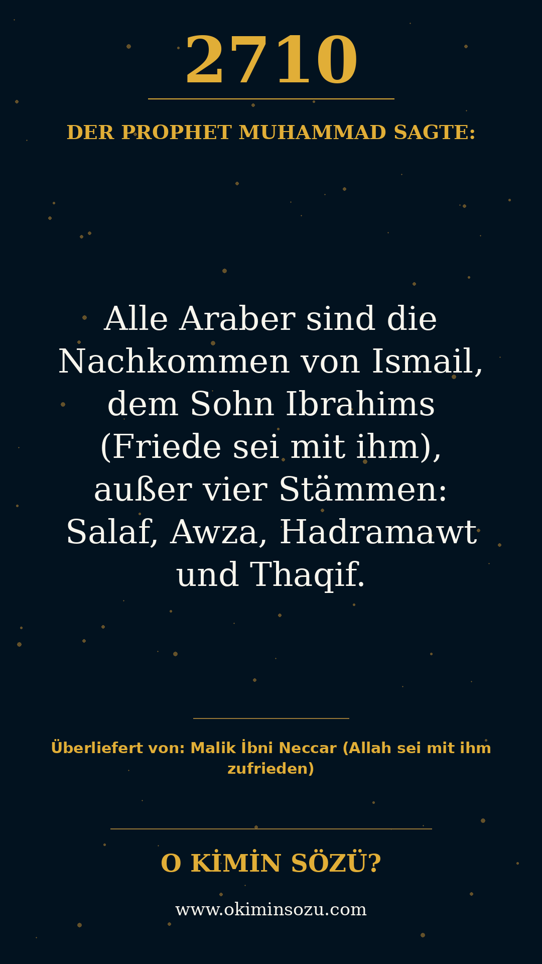 hadith 2710