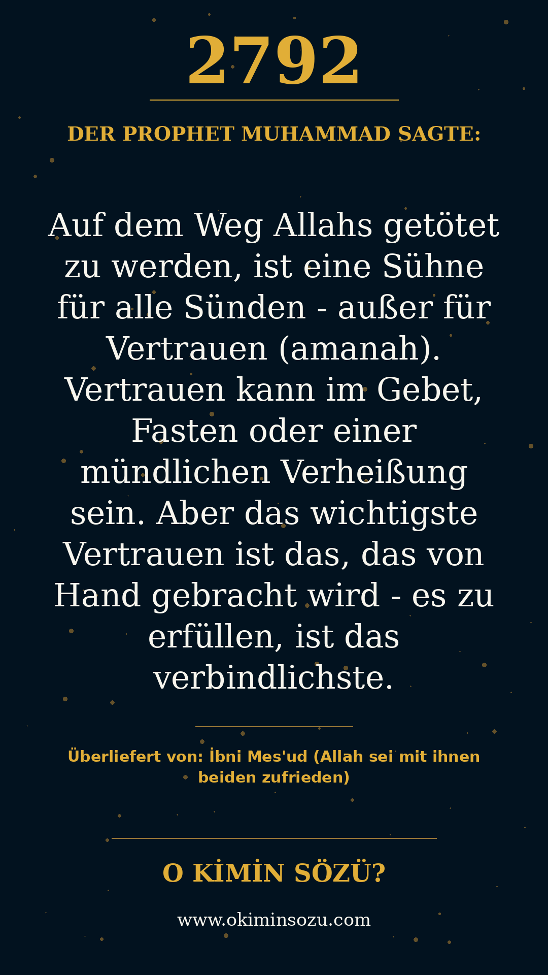 hadith 2792