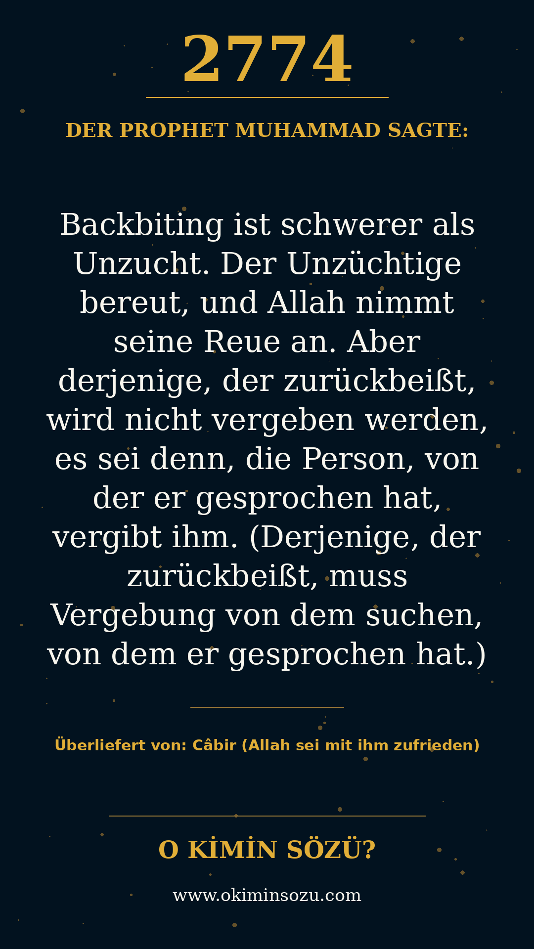 hadith 2774