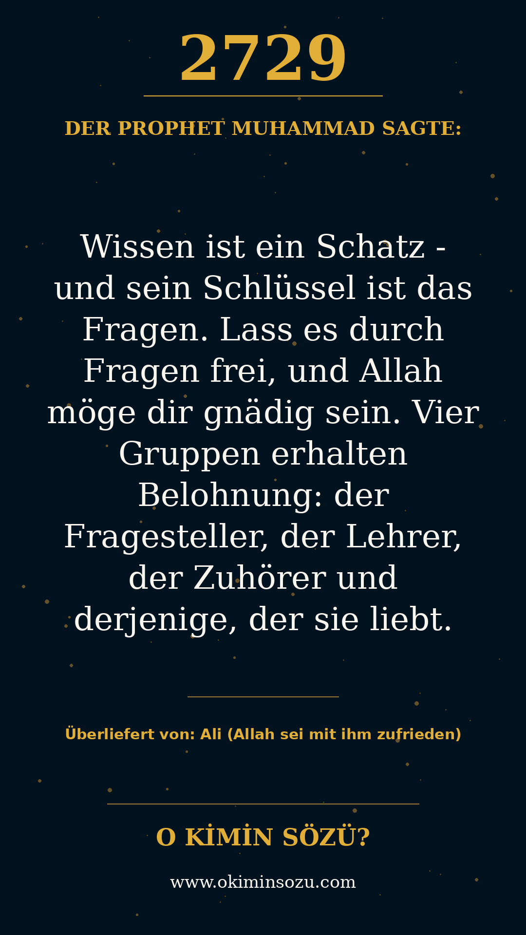 hadith 2729