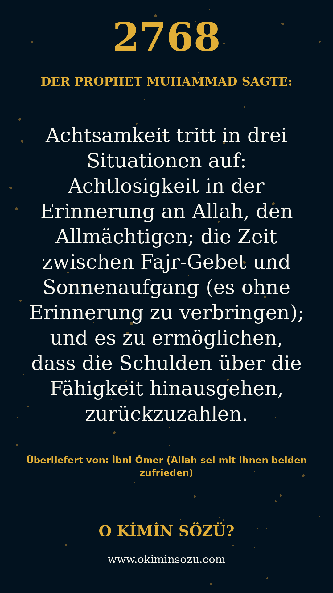 hadith 2768