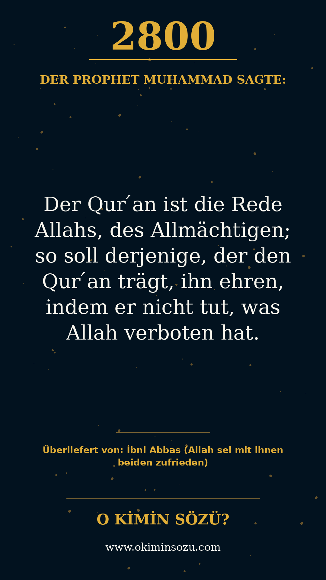 hadith 2800