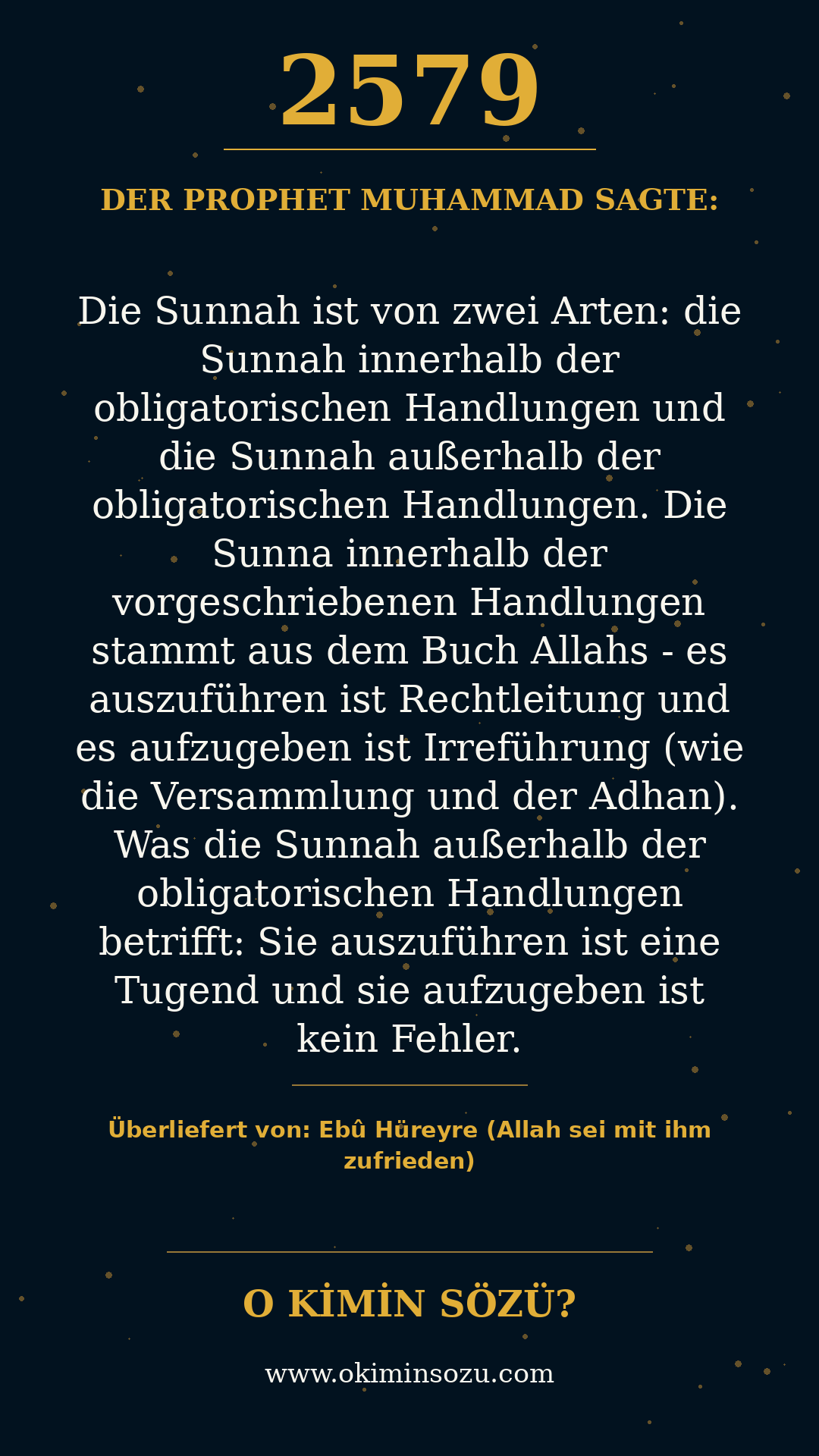 hadith 2579