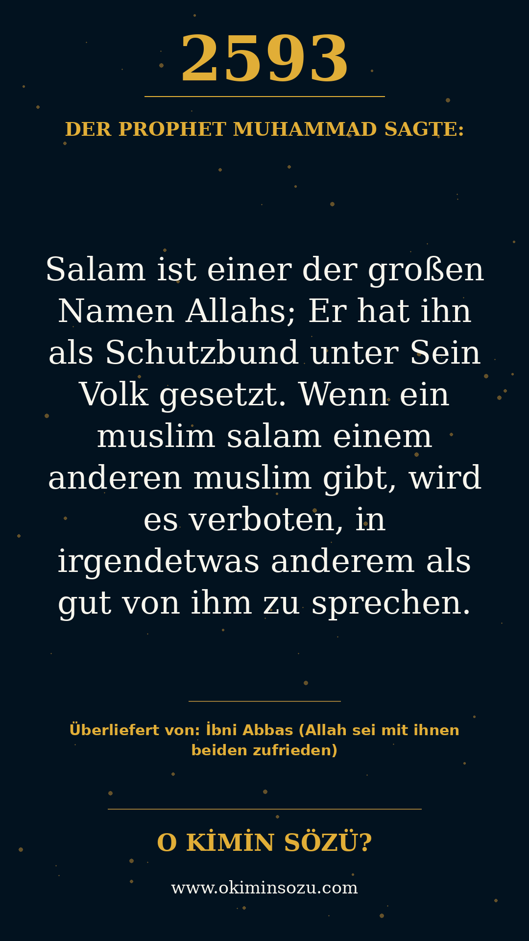 hadith 2593