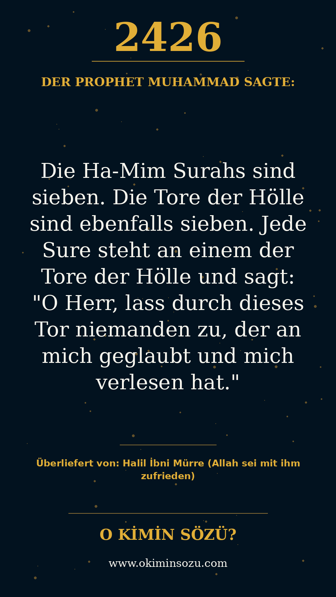 hadith 2426