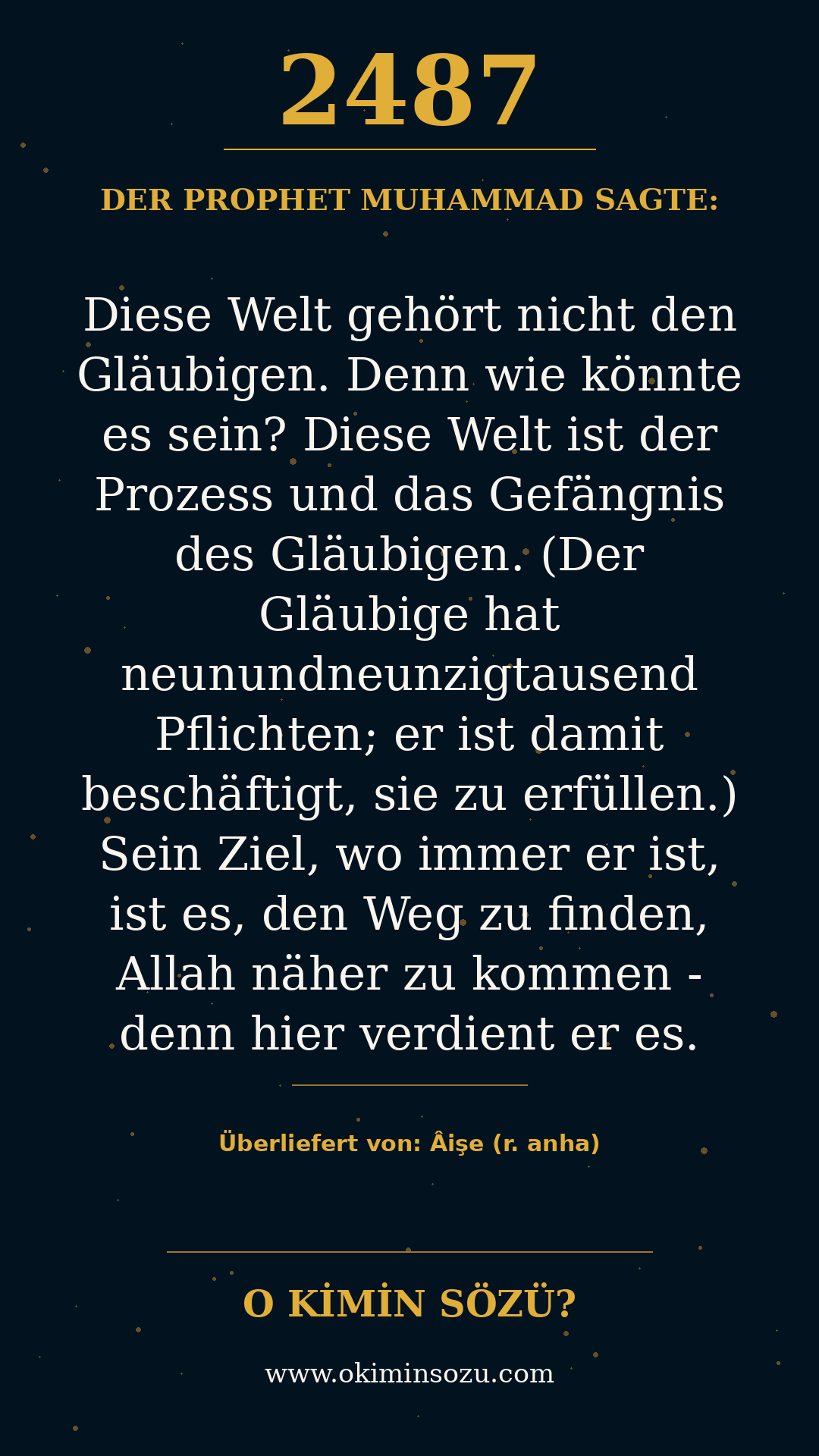 hadith 2487