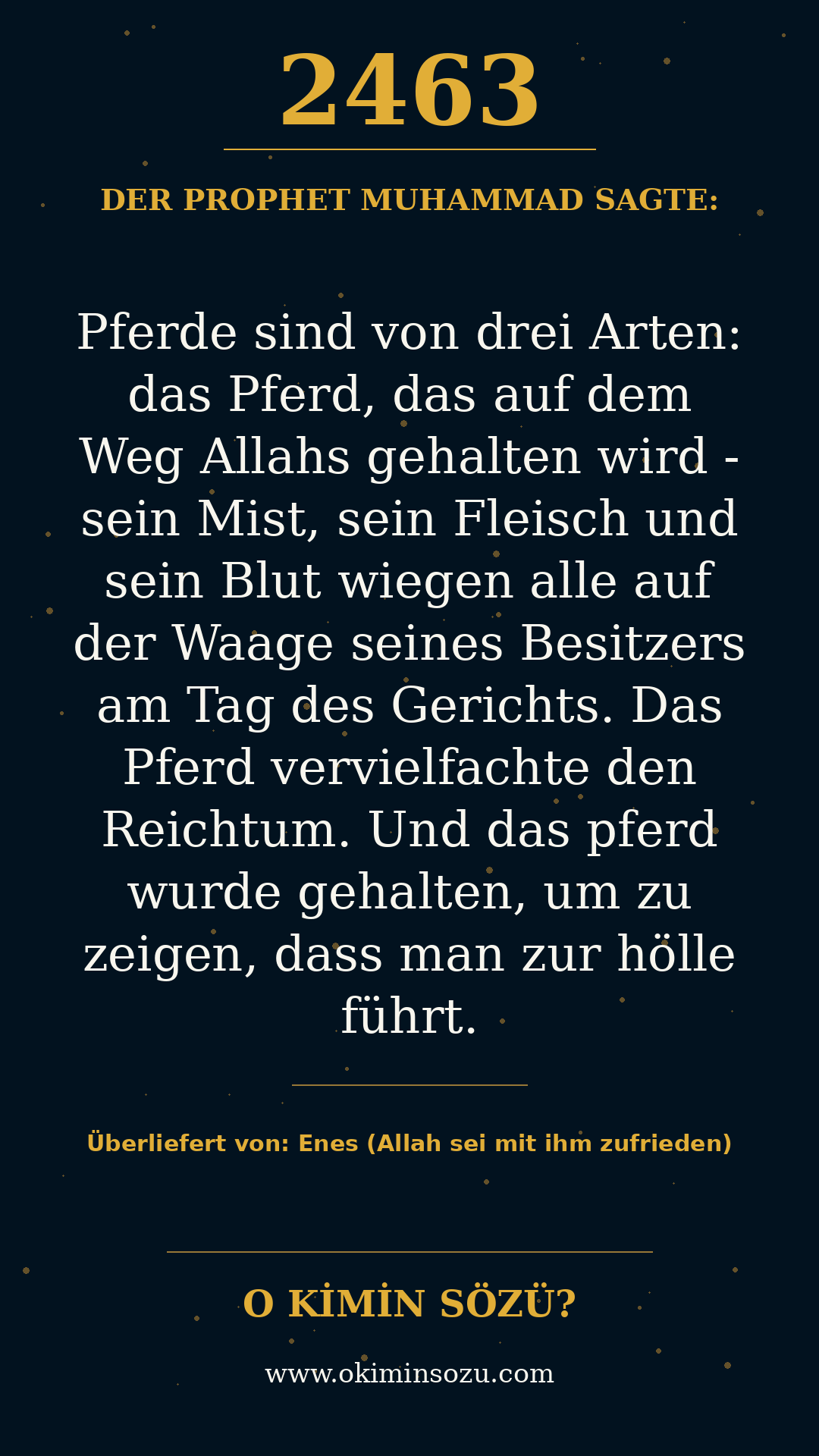 hadith 2463
