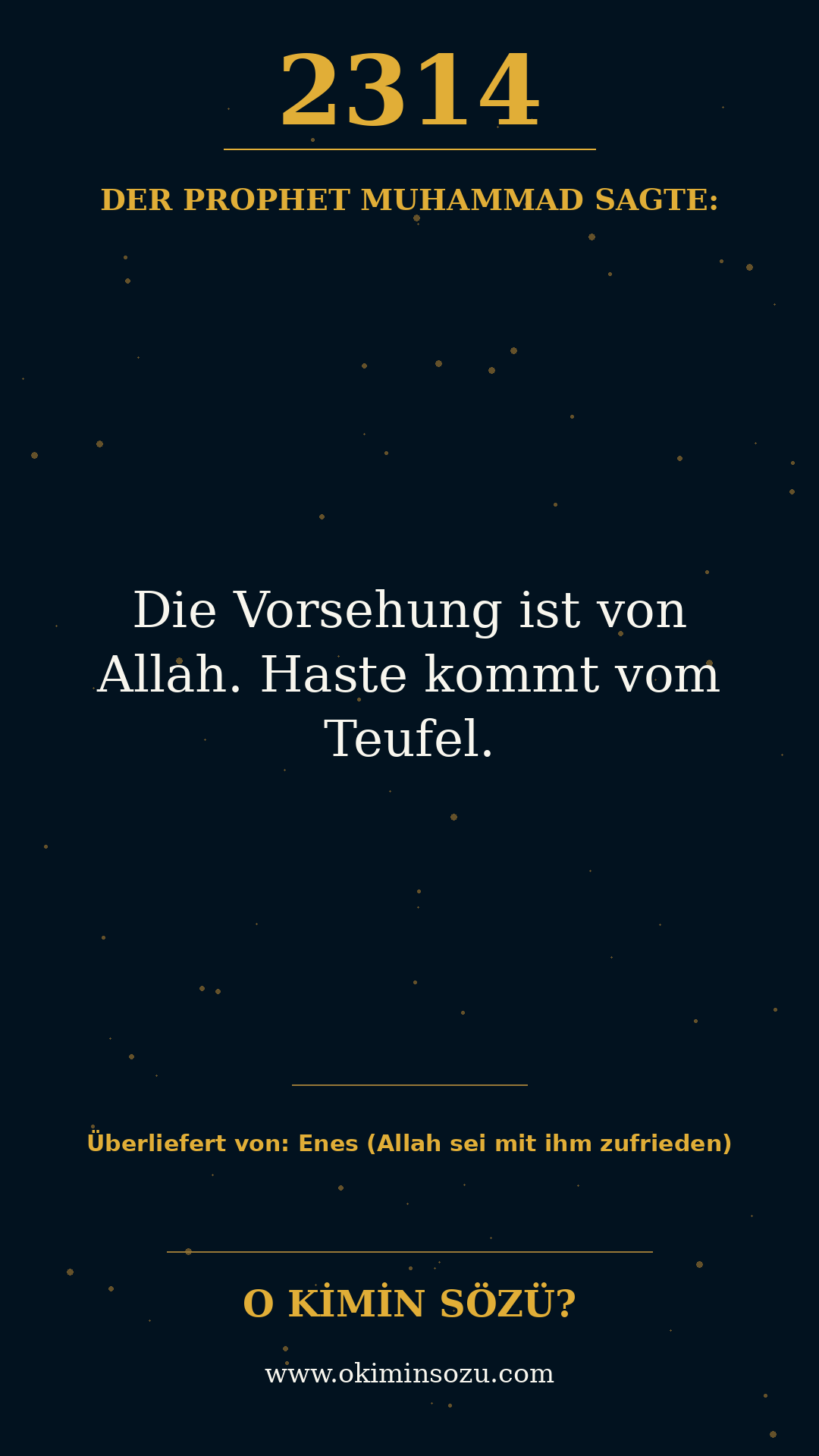 hadith 2314