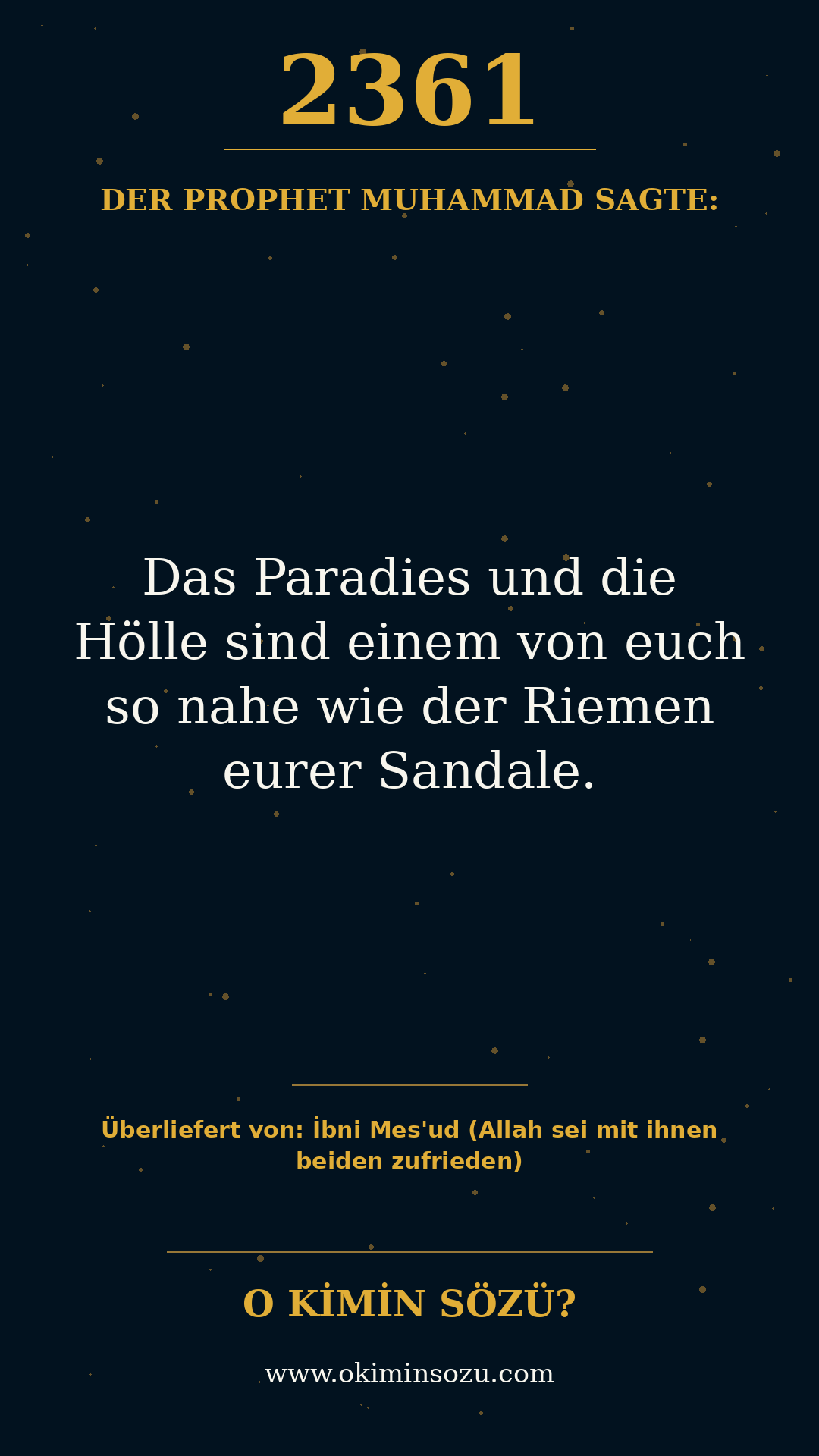 hadith 2361