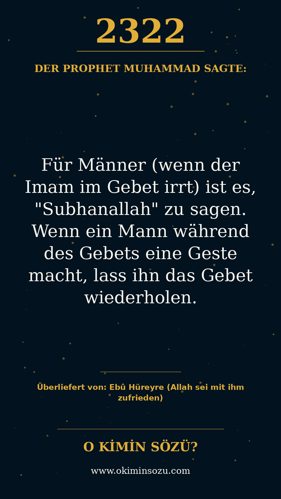 hadith 2322