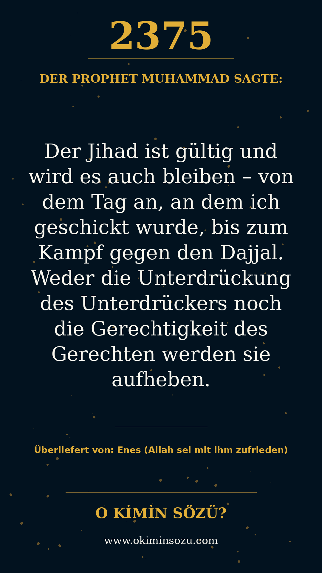 hadith 2375
