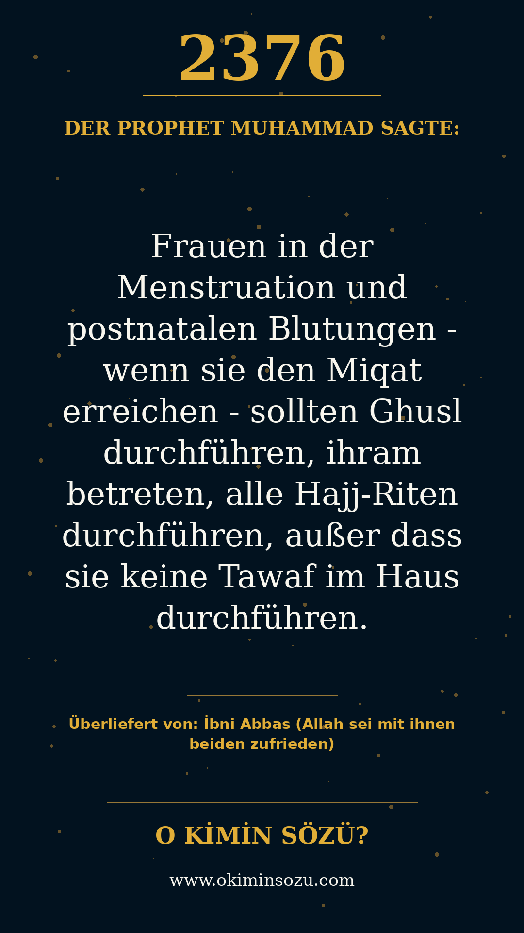 hadith 2376