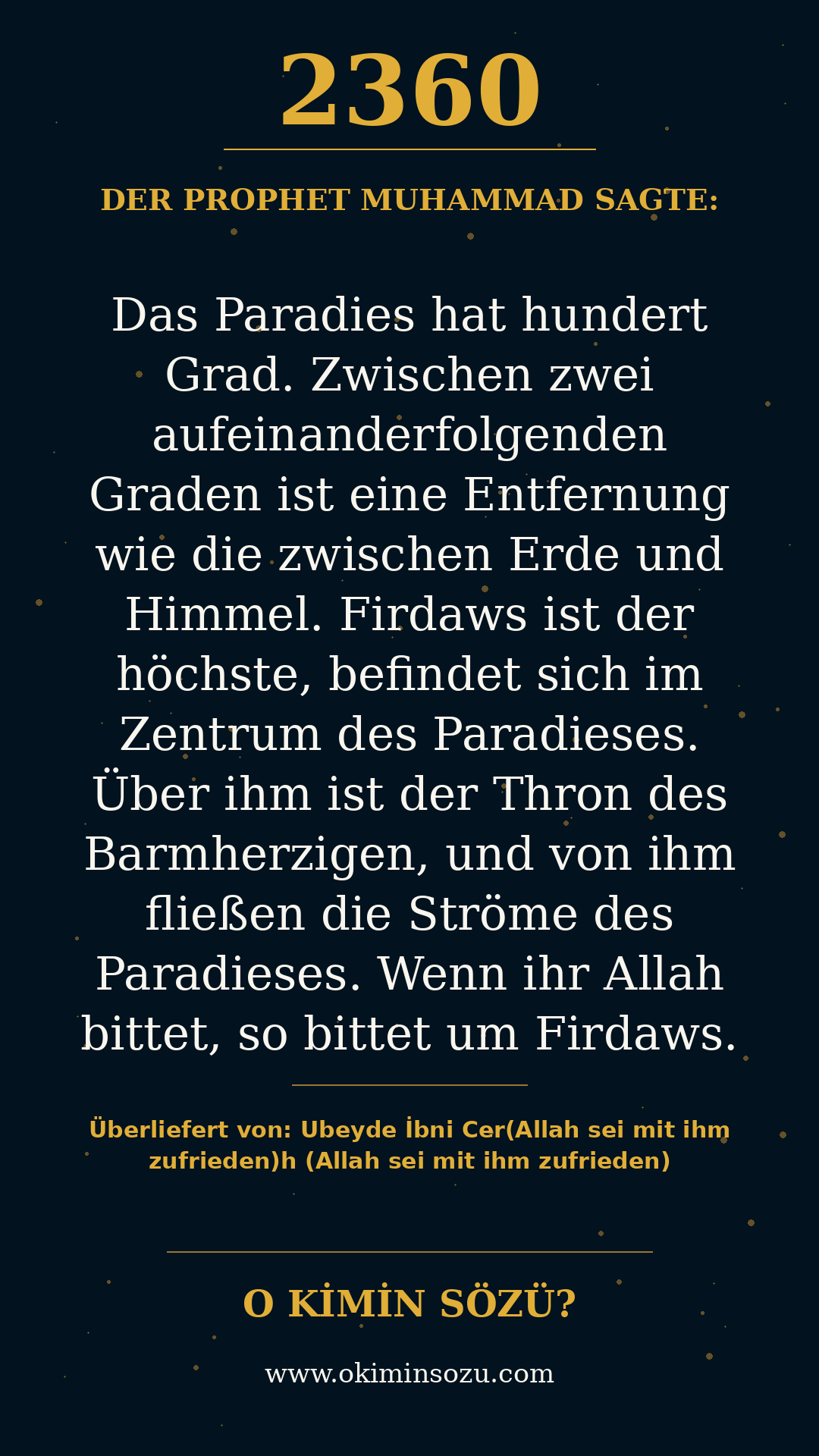 hadith 2360