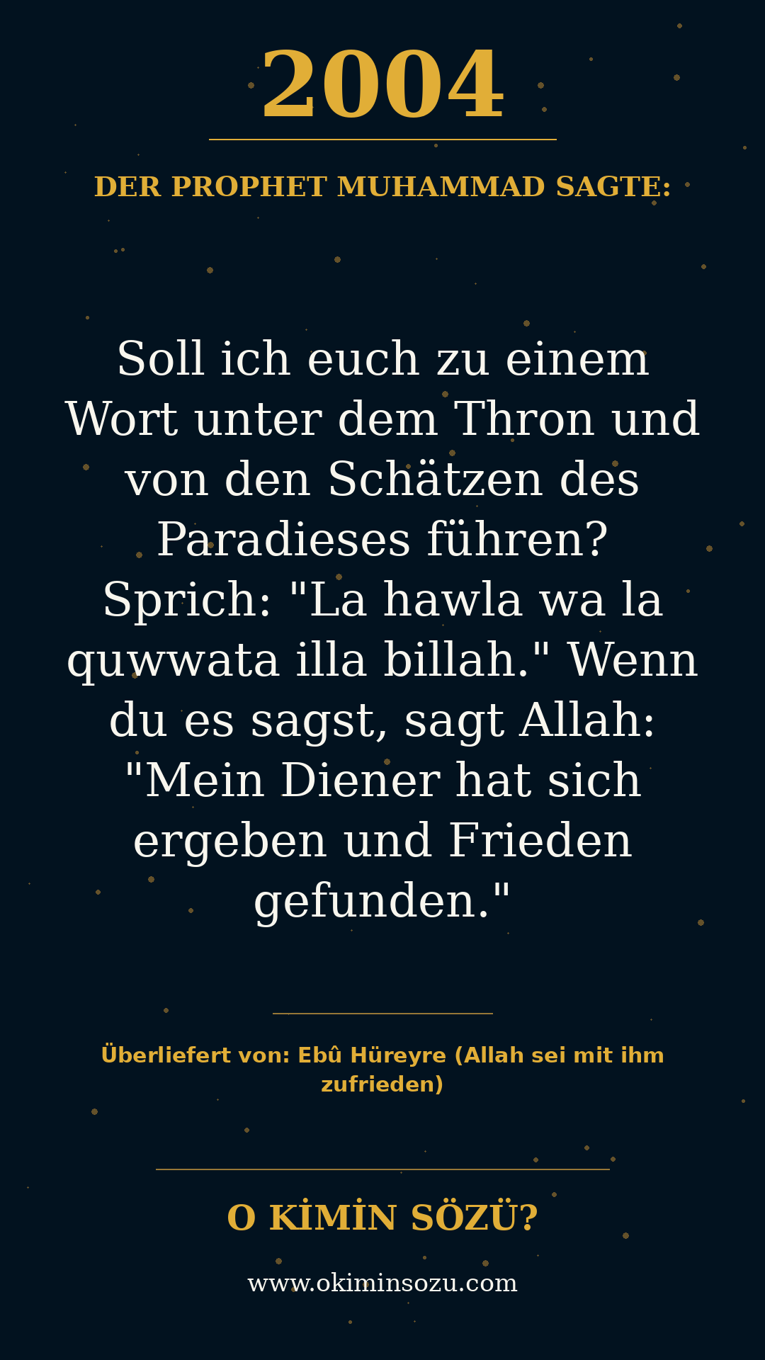 hadith 2004