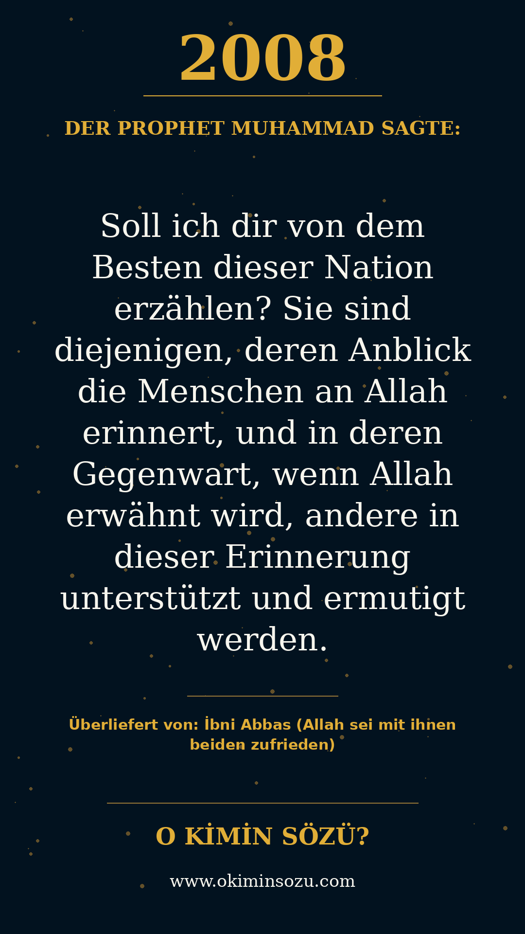 hadith 2008