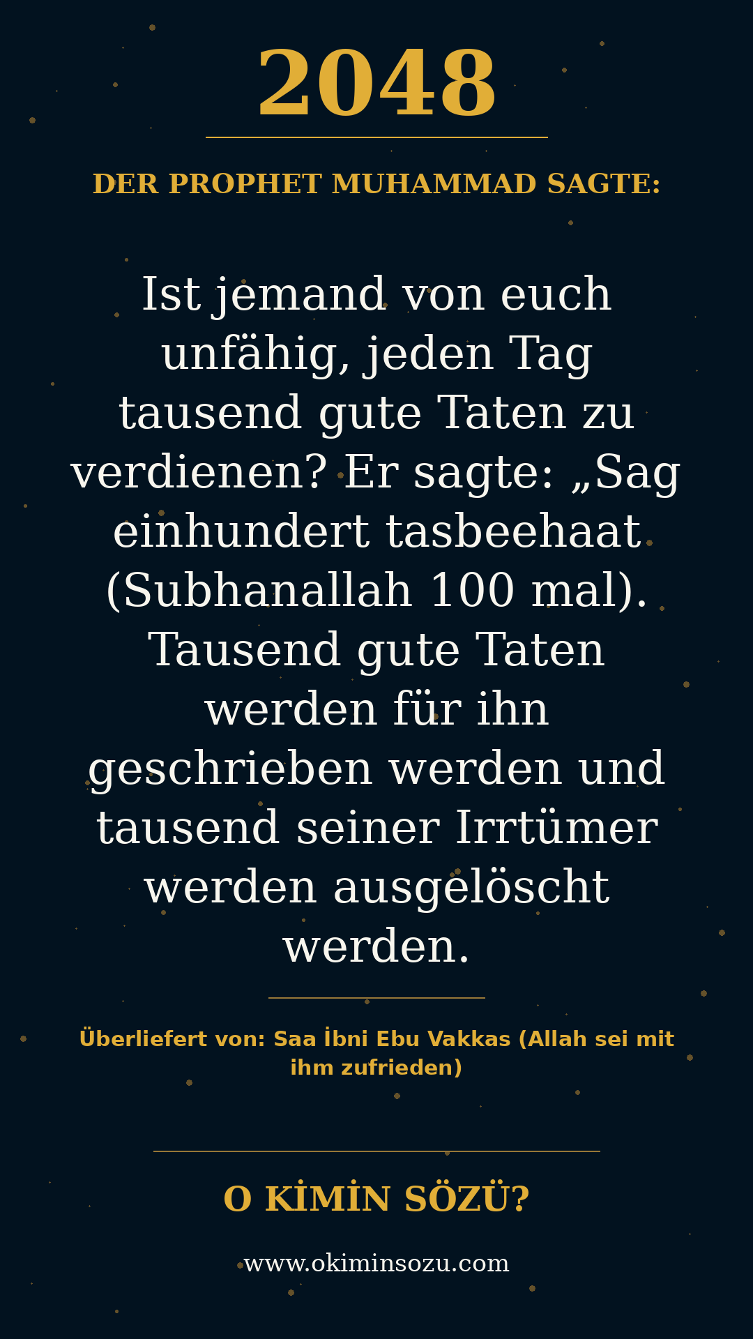 hadith 2048