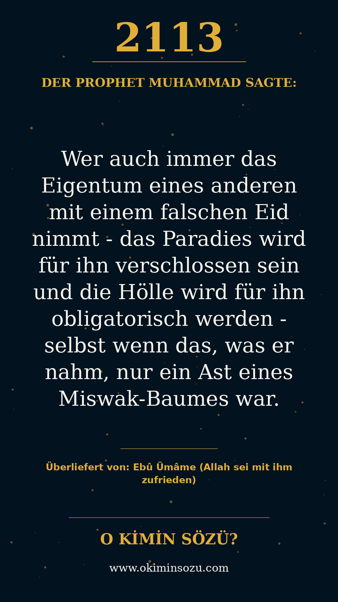 hadith 2113