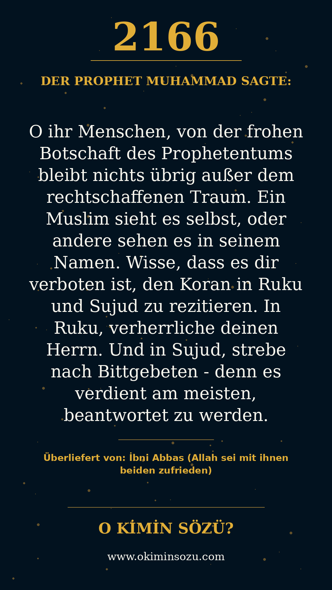 hadith 2166