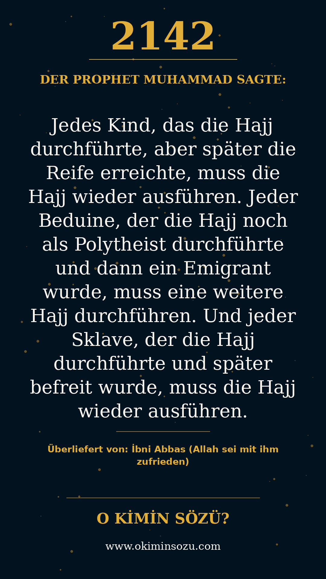 hadith 2142