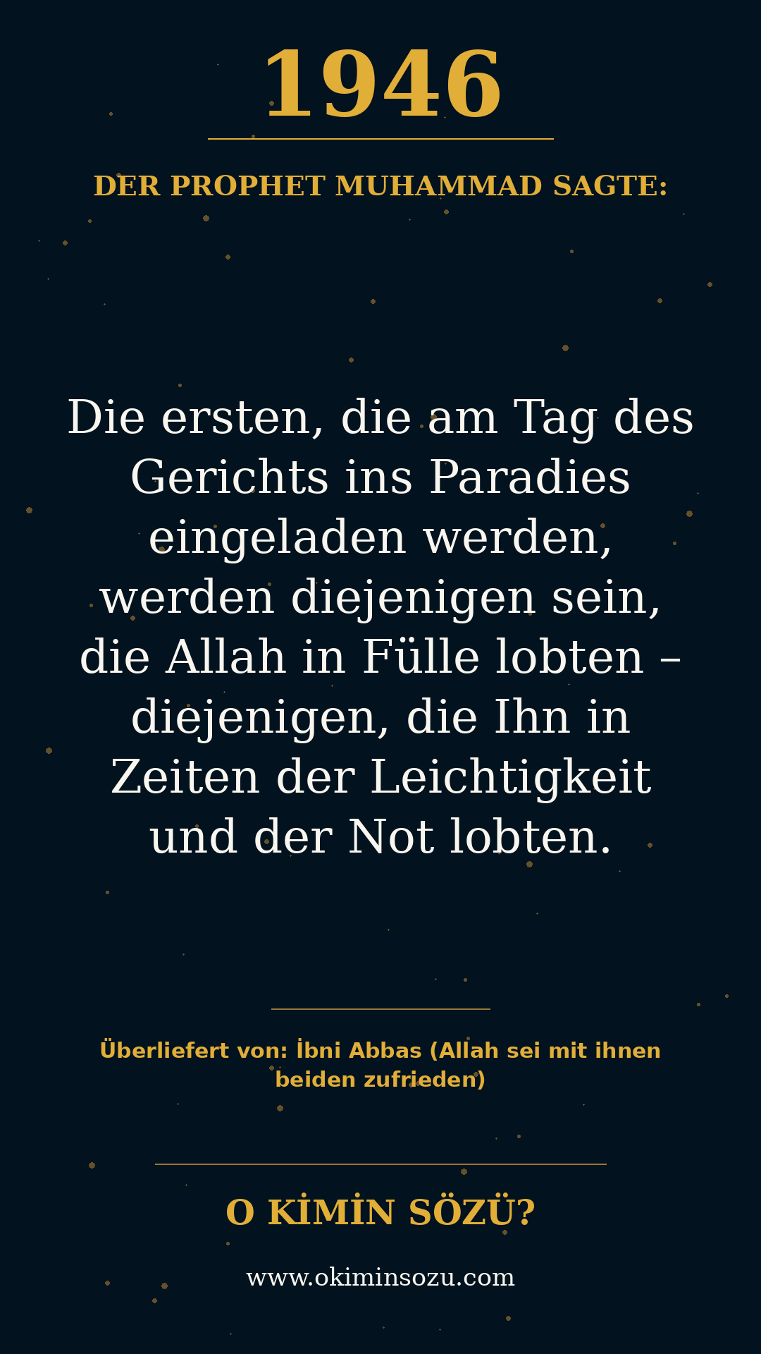 hadith 1946