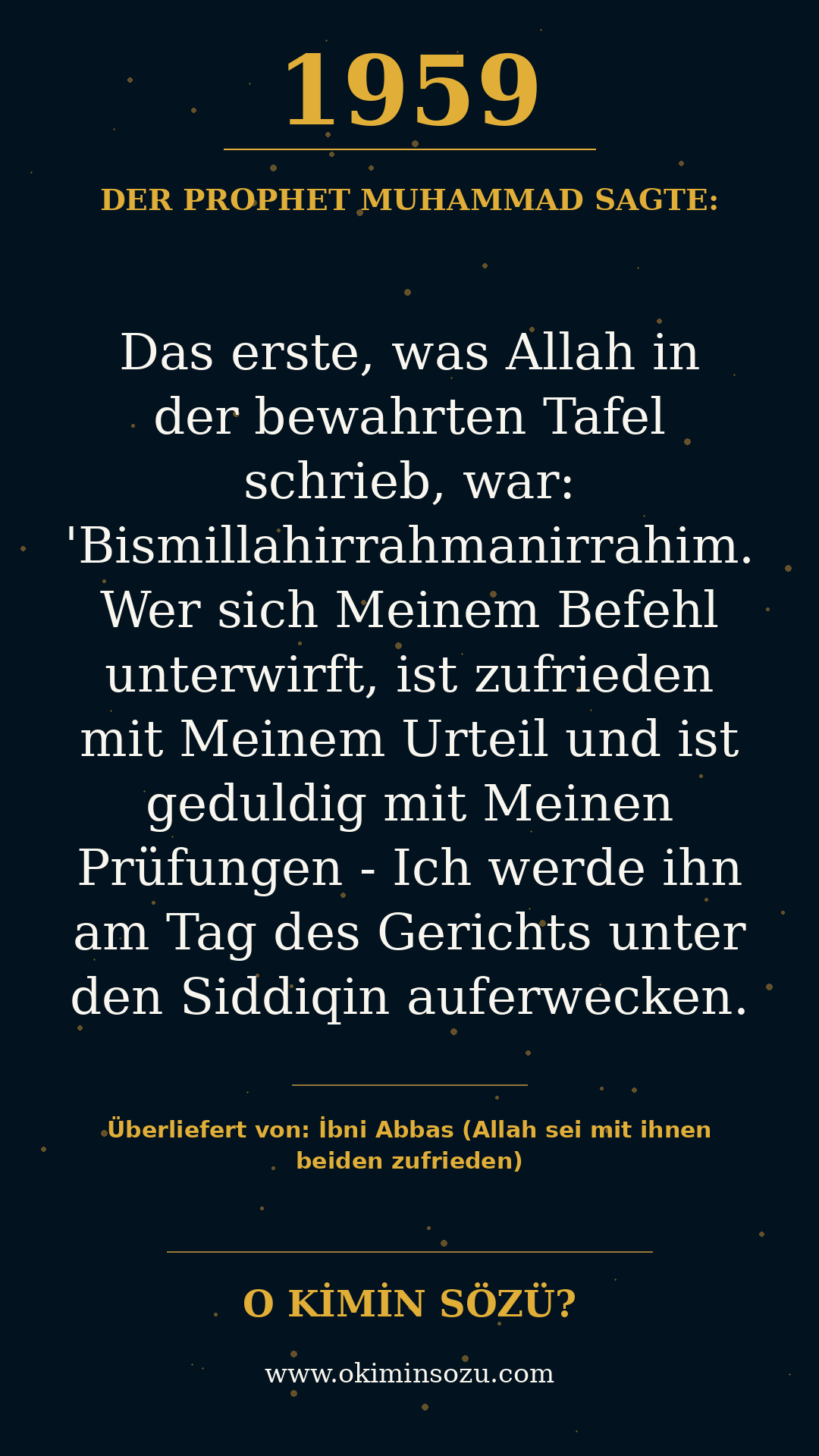 hadith 1959