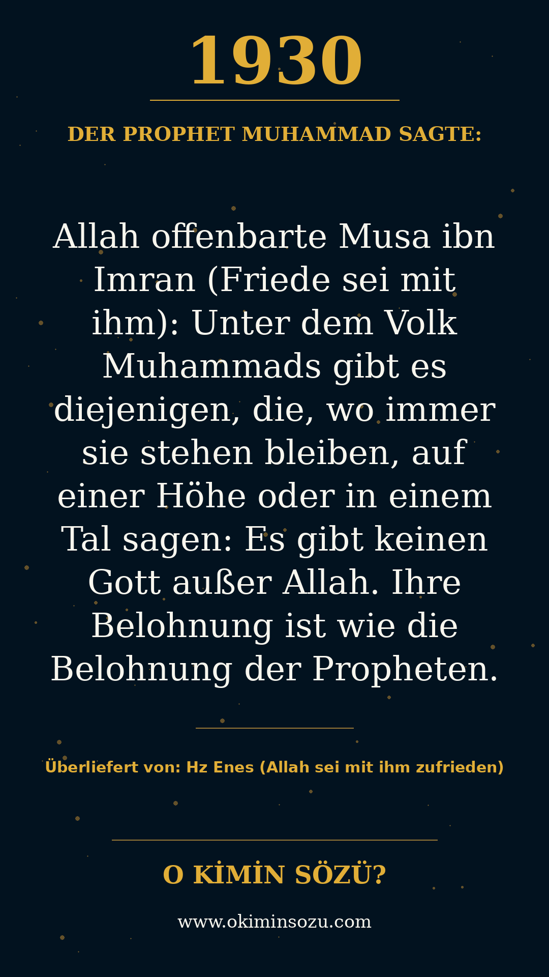 hadith 1930