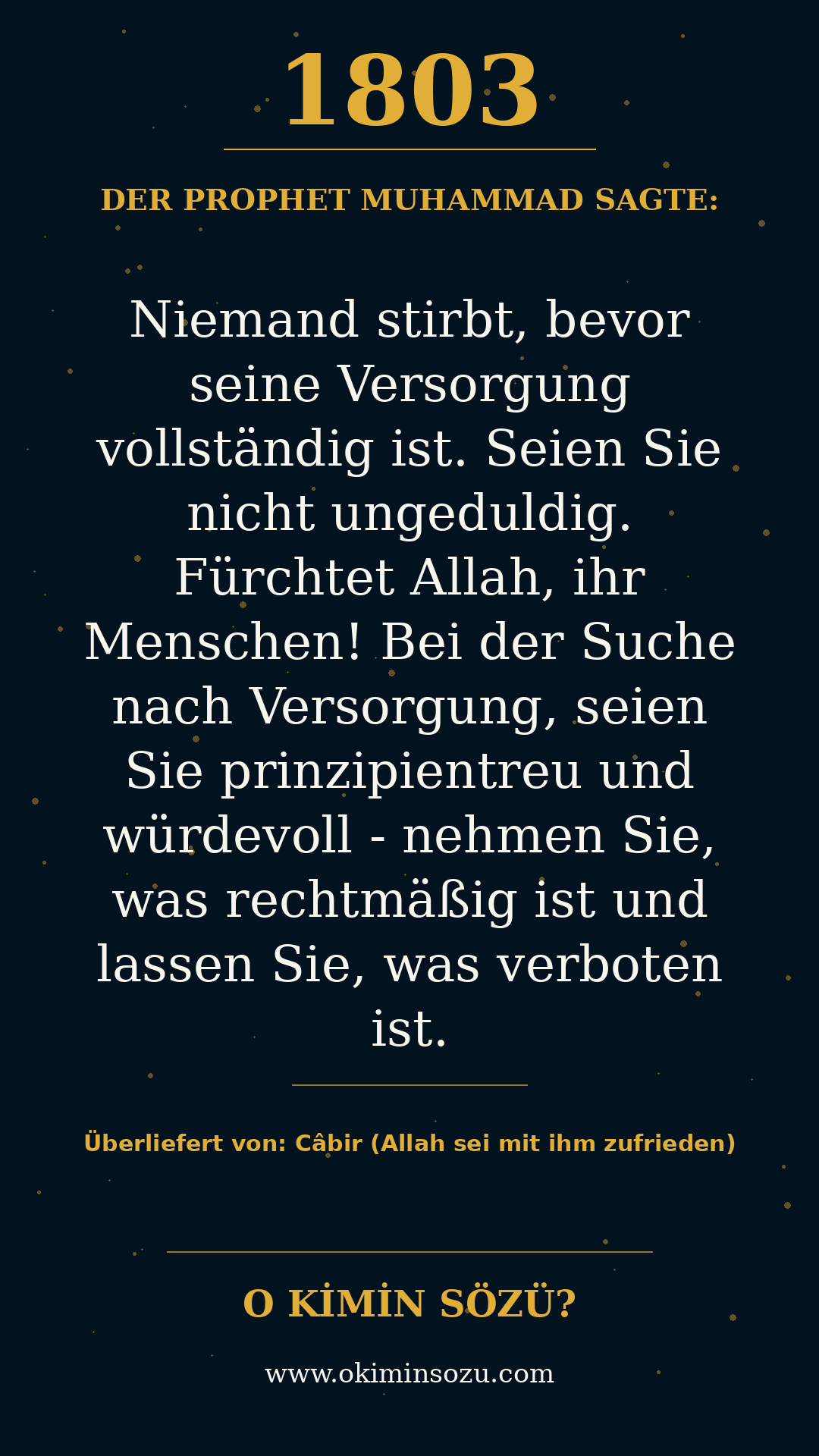 hadith 1803