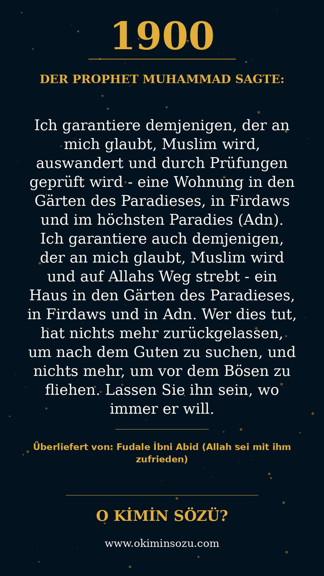 hadith 1900