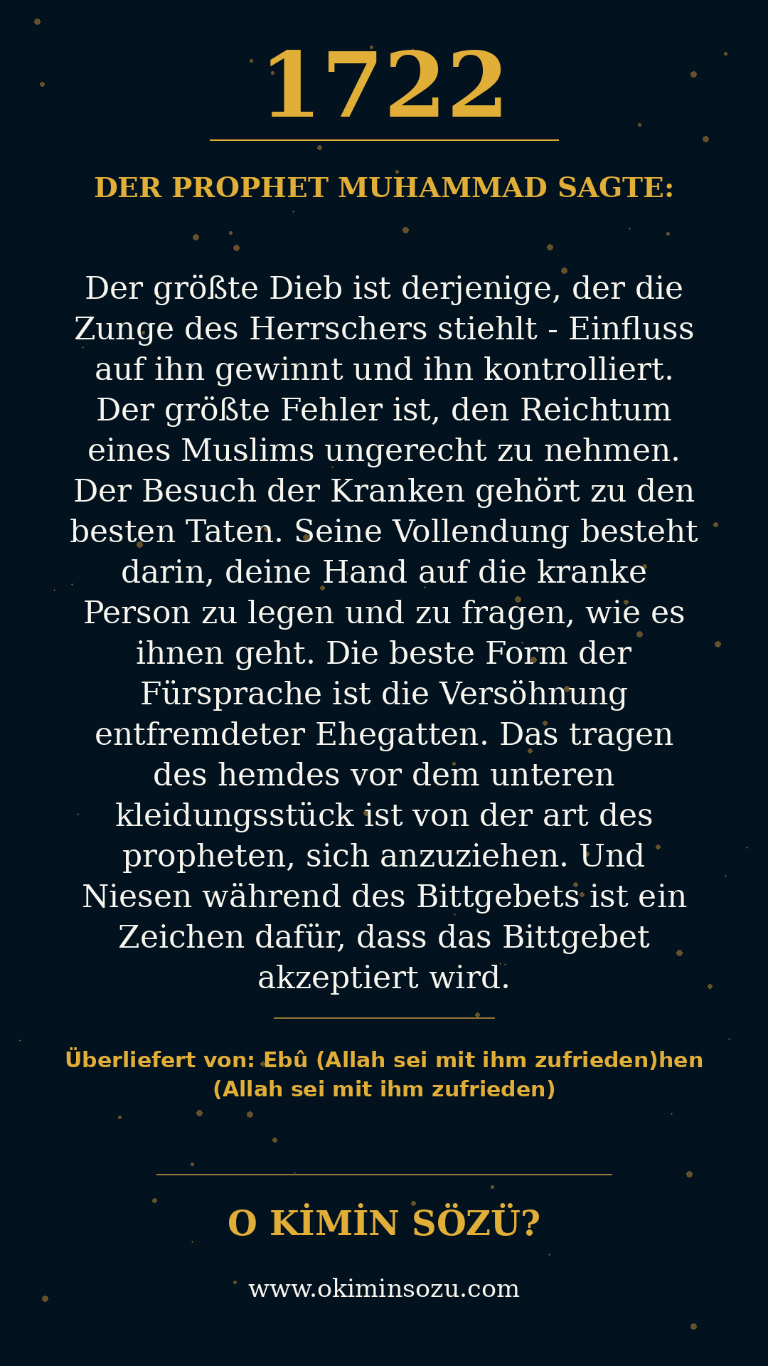 hadith 1722