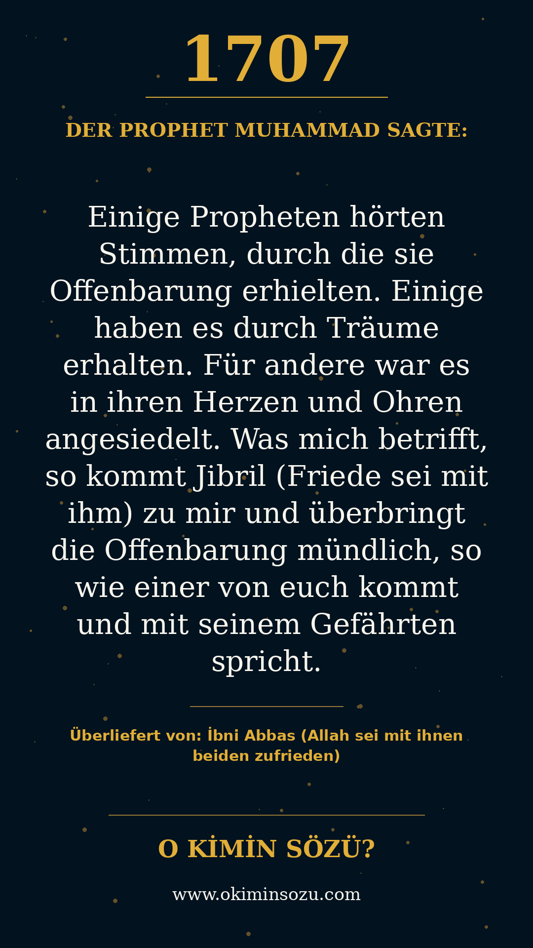 hadith 1707