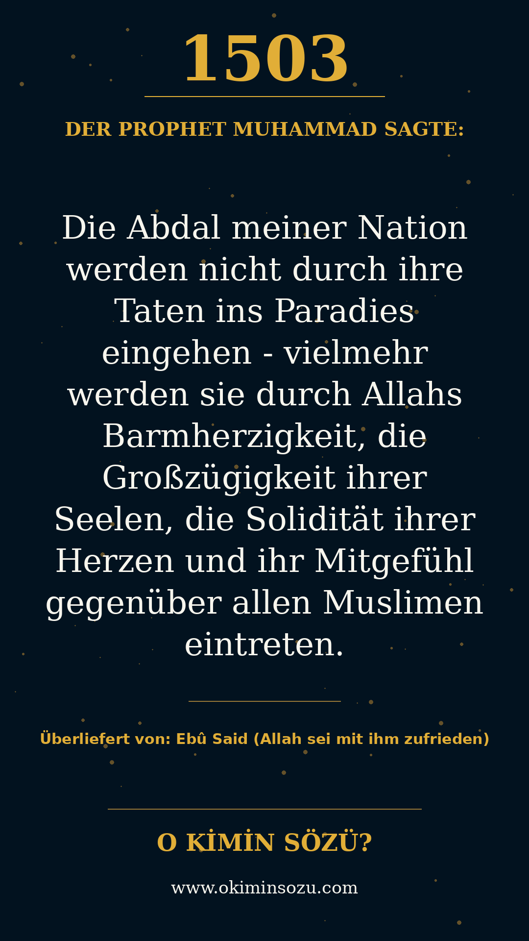hadith 1503