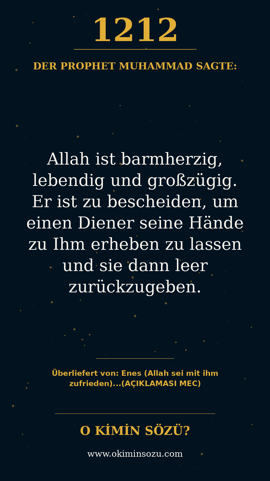 hadith 1212